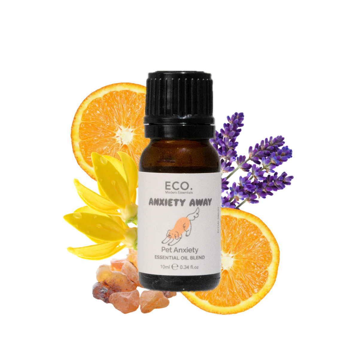 Dog Safe Essential Oil Blend - Anxiety Away for Pet Anxiety